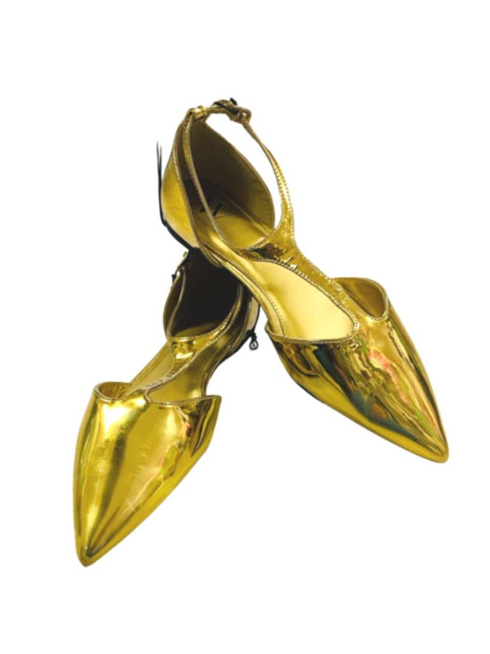 #WorthingtonKendie #BalletFlats #Flats #GoldenGirl #Closedtoe #Metallic #Stunnin